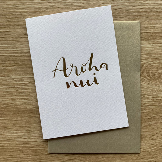 AROHA NUI – Card